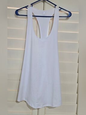 NWOT Womens White Muscle Shirt